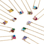 Edelstahl Zirkonia Charm Armband