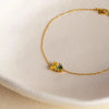 Edelstahl Zirkonia Charm Armband
