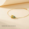 Edelstahl Zirkonia Charm Armband