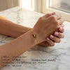 Edelstahl Zirkonia Charm Armband